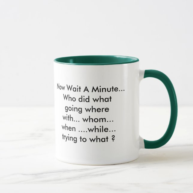 La taza de la pregunta (Derecha)