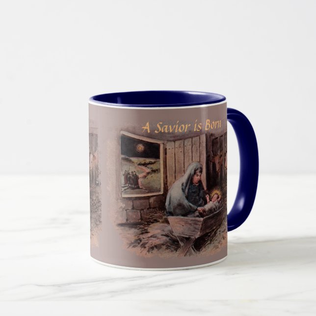 La taza de las bendiciones de Navidad (Anverso derecho)