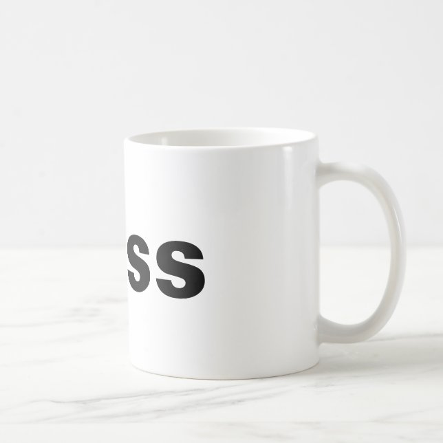 La taza de los jefes verdaderos (Derecha)