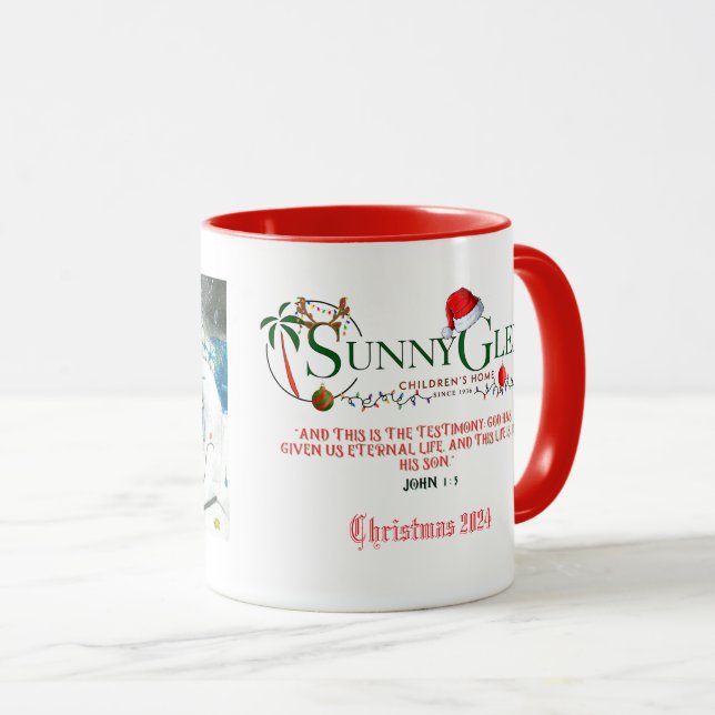 La taza de los Navidades Sunny Glen 2024 (Anverso derecho)