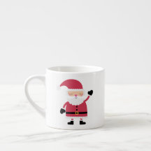 La taza de los niños de la media de Santa