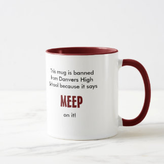 La taza de Meep está prohibida de la High School