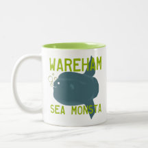 La taza de monstruo del mar de Wareham