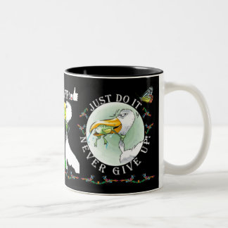 La taza de motivación - apenas hágala - nunca da