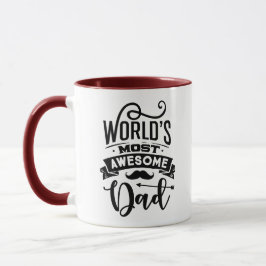 La taza de papá más asombrosa del mundo