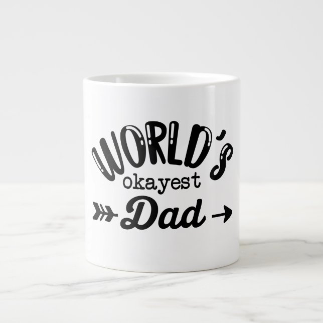 La taza de papá más Okayer del mundo - La divertid (Frente)