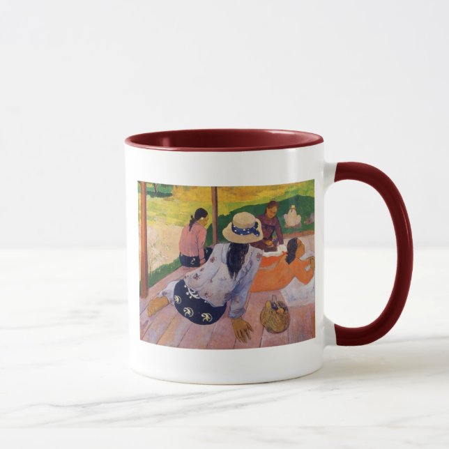 "La taza de Paul Gauguin de la siesta" - (Derecha)