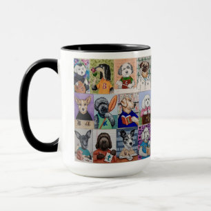 La taza de perro profesional
