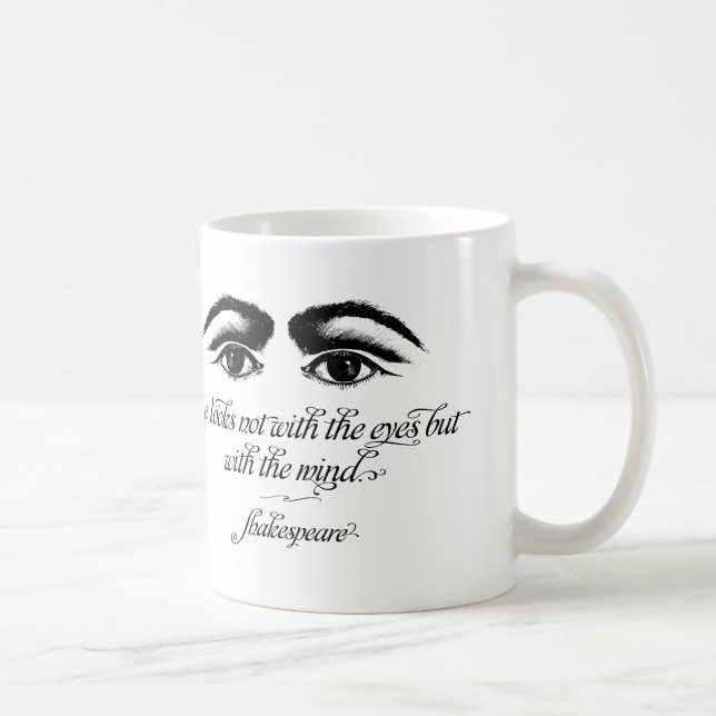 La taza de Shakespeare, amor mira no con los ojos (Derecha)