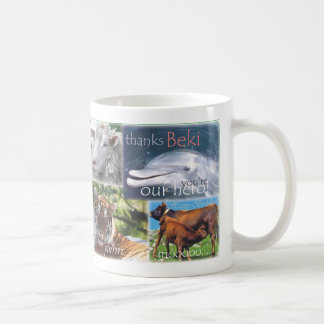 La taza del amante animal