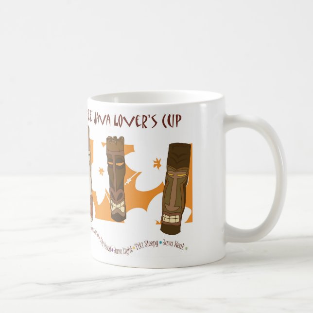 La taza del amante de Java del café del café de (Derecha)