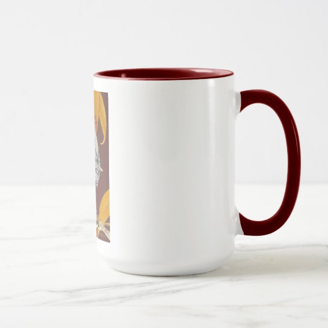 La taza del amante del pájaro (Derecha)