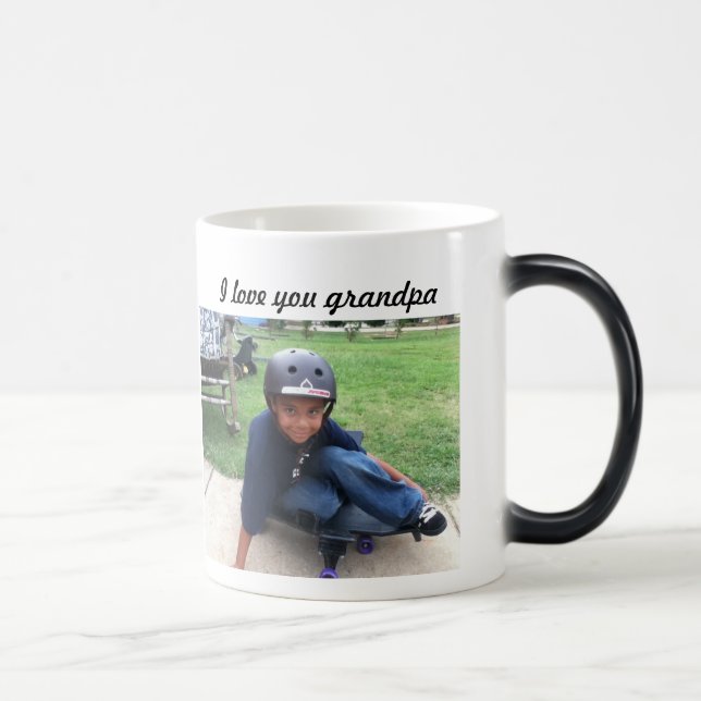 La taza del amor u del abuelo i añade su imagen (Derecha)