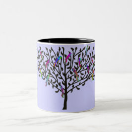 La taza del árbol del loro