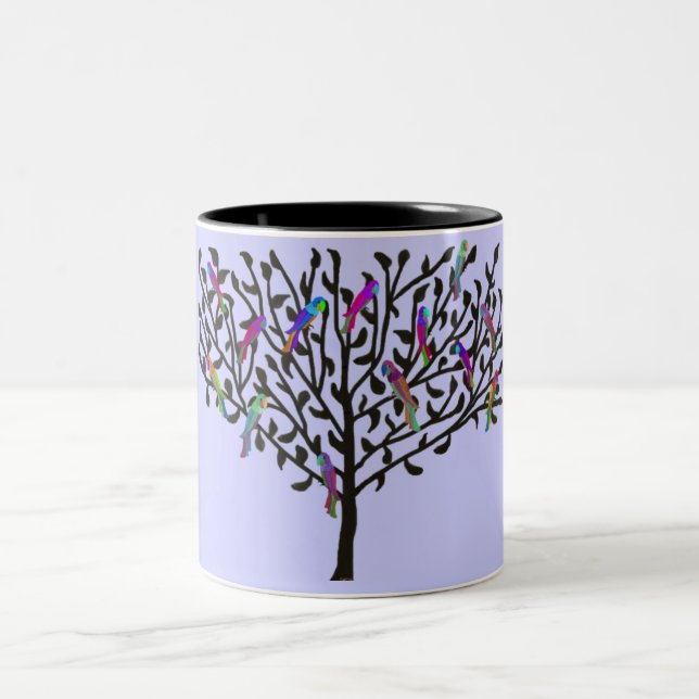 La taza del árbol del loro (Centro)