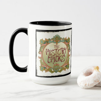 La taza del arte del podcast de los polluelos de