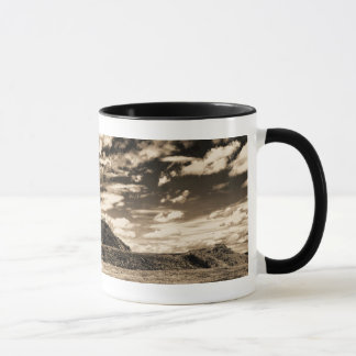 La taza del castillo de la sandalia del demandante