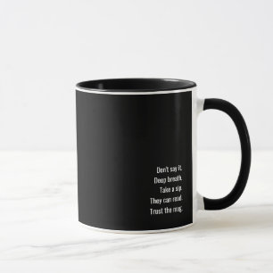 La taza del discusión-tapón de la oficina, edición