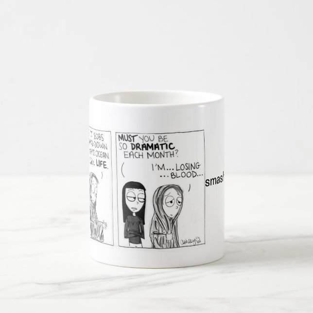 La taza del drama de período (Centro)