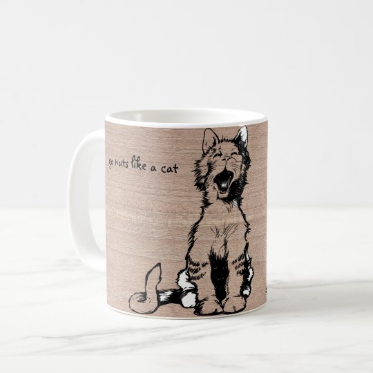 La taza del gato, va loca