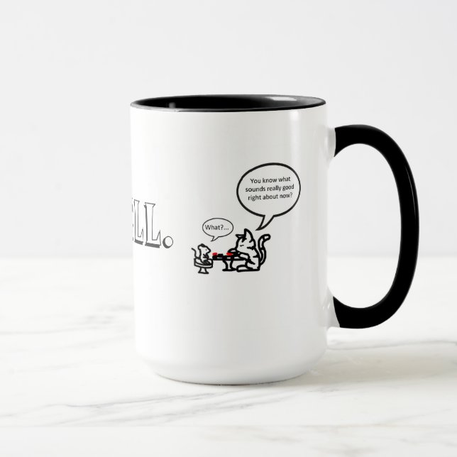 La taza del gato y del ratón (Derecha)