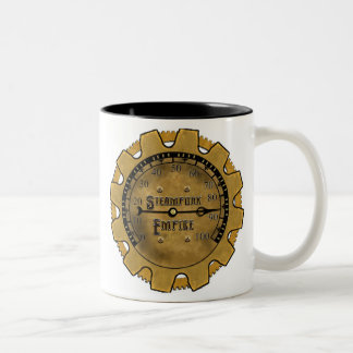 La taza del imperio de Steampunk
