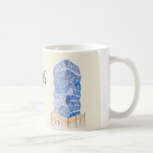 La taza del ingeniero que bosqueja