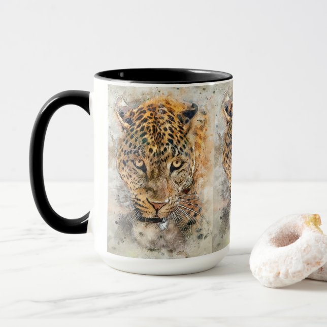 LA TAZA DEL JAGUAR (Con donut)