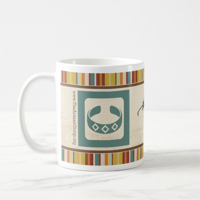 La taza del MIEMBRO del grupo del artesano (Izquierda)