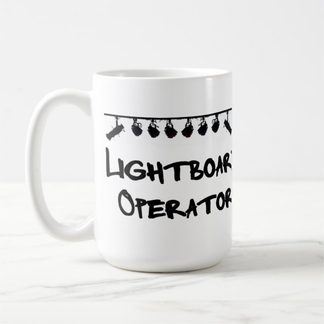 La taza del operador de Lightboard (Izquierda)