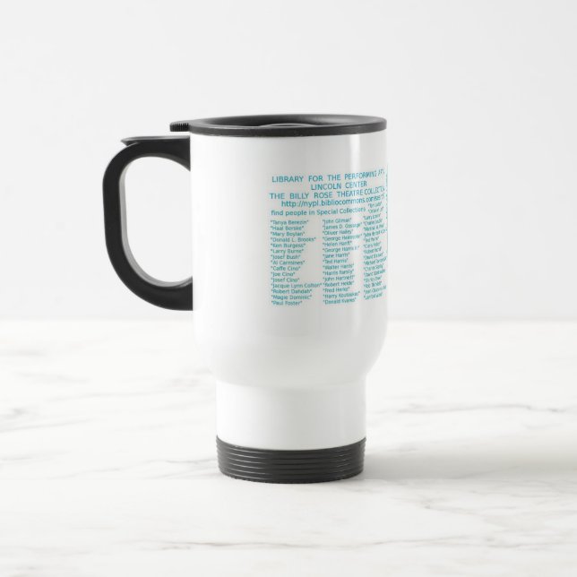 La taza del viaje conmemora Caffe Cino (Izquierda)