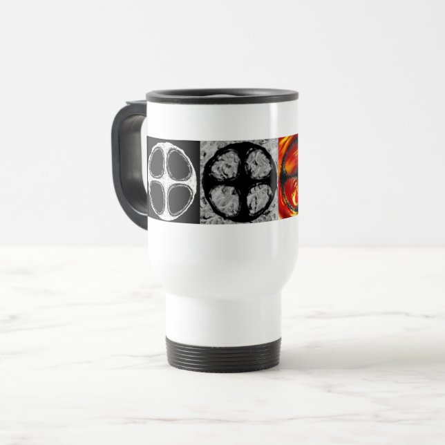 La taza del viaje de la serie de Kota (Anverso izquierdo)