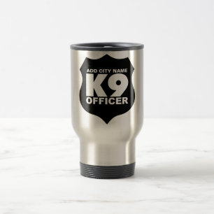 La taza del viaje del oficial K9, AÑADE NOMBRE de