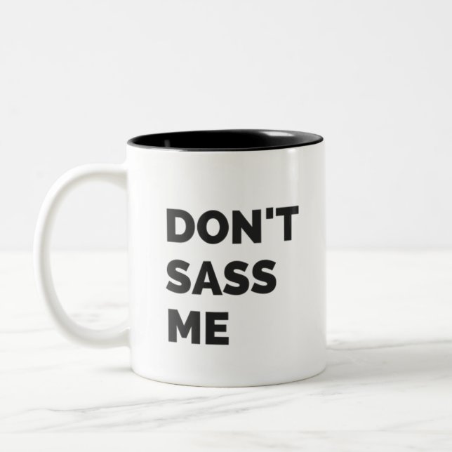 La taza descarada el | no hace Sass yo taza de (Izquierda)