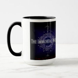 La taza dual del logotipo del mundo inmortal