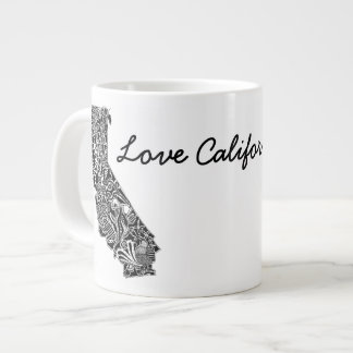 "La taza enorme de California del amor"