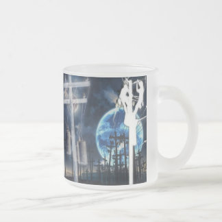 La taza helada del instalador de líneas