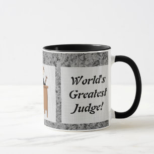 La taza más grande del juez del mundo