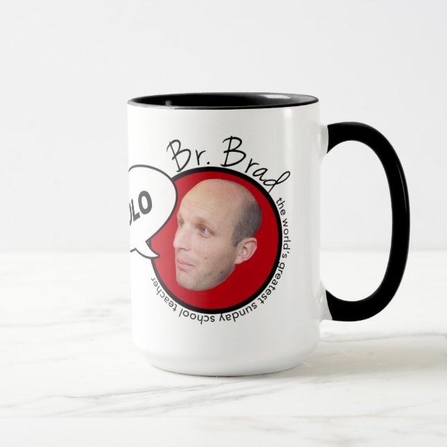 La taza más grande del profesor de la escuela (Derecha)