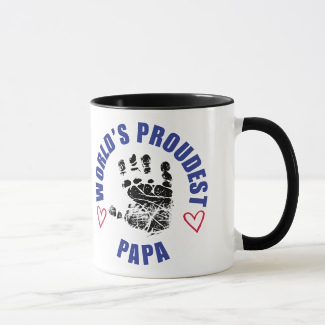 La taza más orgullosa de la papá del mundo (Derecha)
