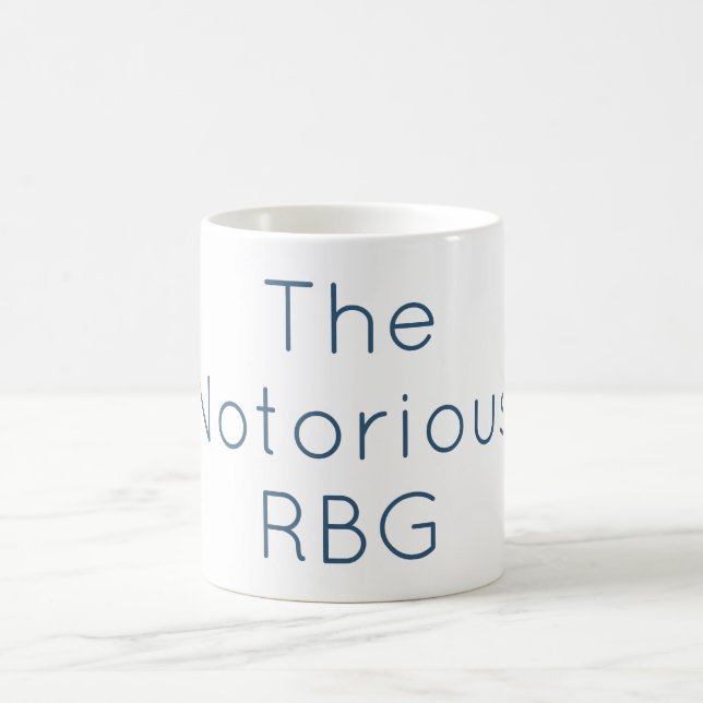 La taza notoria de RBG (Centro)