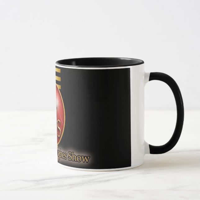 La taza oficial de la mañana de Hughes de la (Derecha)