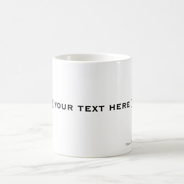 La taza oficial del personalizable de Diblanco (Centro)