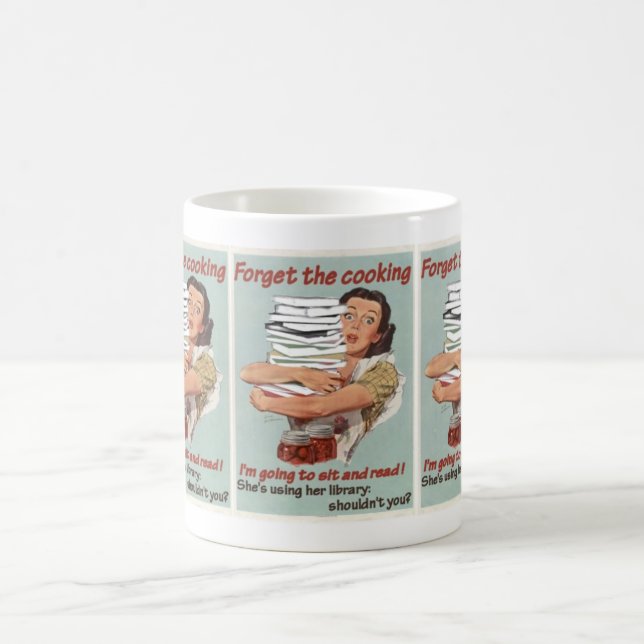 La taza olvida cocinar (Centro)