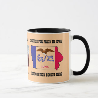 La taza organiza para Palin en Iowa