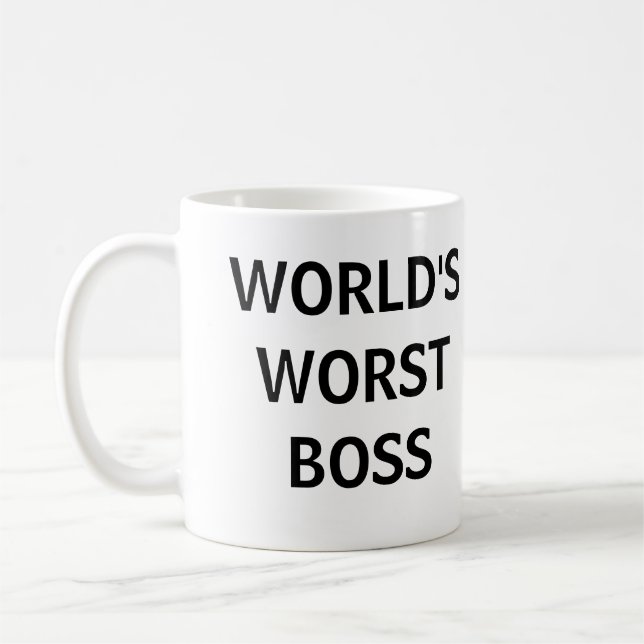 La taza peor de Boss del mundo (Izquierda)