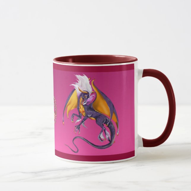 La taza púrpura del dragón (Derecha)