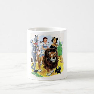 La taza rara del mapa de mago de Oz
