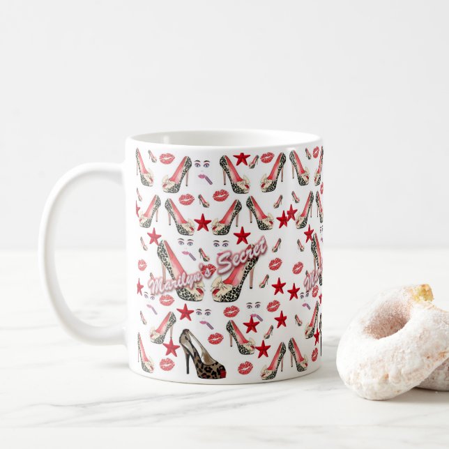 La taza secreta de Marilyn (Con donut)