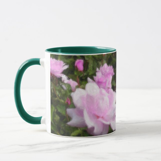 La taza subió Tiffany (Izquierda)